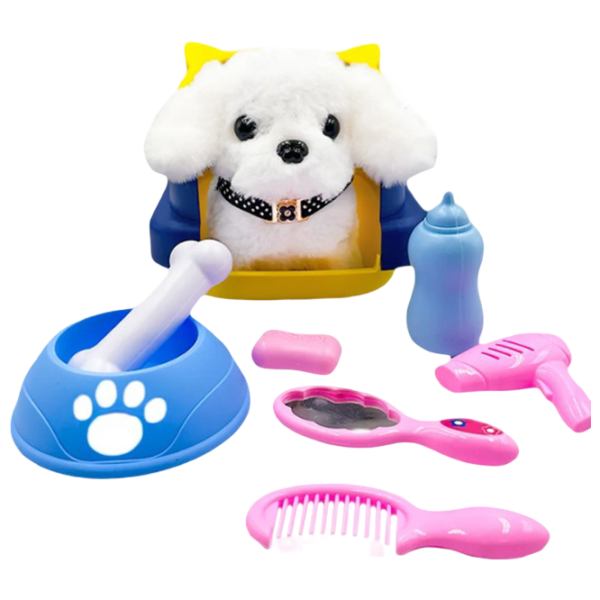 Jucărie interactivă Essa Toys Pets Lovely 9800 3+ / White photo 5 Jucărie interactivă Essa Toys Pets Lovely 9800 3+ / White photo 5