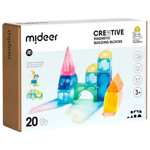 Конструктор Mideer Creative Magnetic Творческий/ Разноцветный photo 1 Конструктор Mideer Creative Magnetic Творческий/ Разноцветный photo 1
