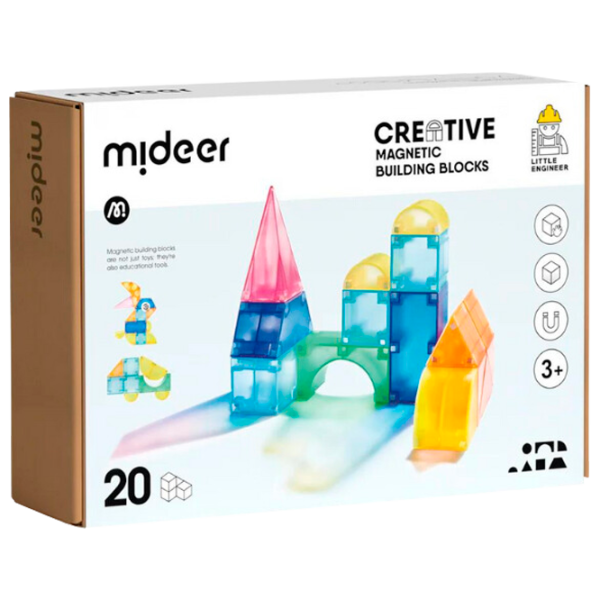 Конструктор Mideer Creative Magnetic Творческий/ Разноцветный photo 1 Конструктор Mideer Creative Magnetic Творческий/ Разноцветный photo 1