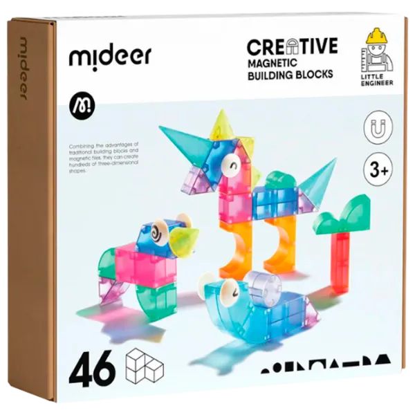 Конструктор Mideer Creative Magnetic Творческий/ Разноцветный photo 1