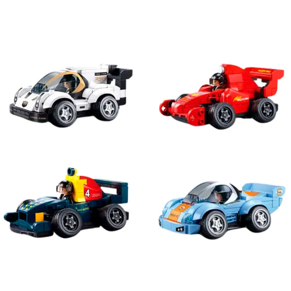 Constructor Sluban Automobil de raliu Mașină/ Multicolor photo 2
