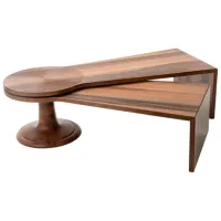 Журнальный столик Dizayno Home TG-Key Center 079898 Коричневый