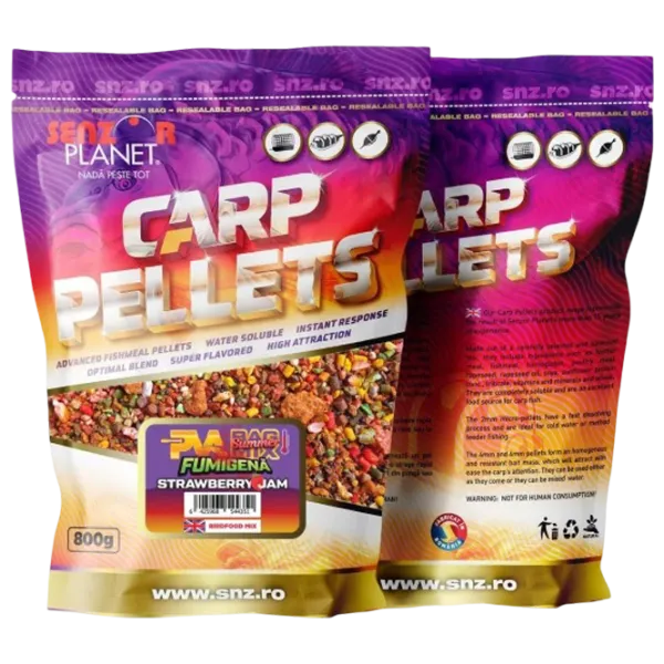 Pelete Senzor Planet PVA Bag Summer Mix Strawberry / 0.8 kg / 4 mm photo 1