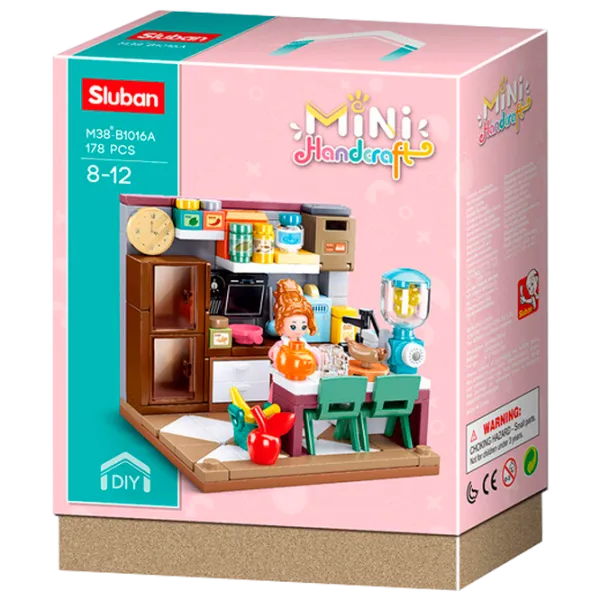 Constructor Sluban Kitchen Clasic/ Pink photo 1