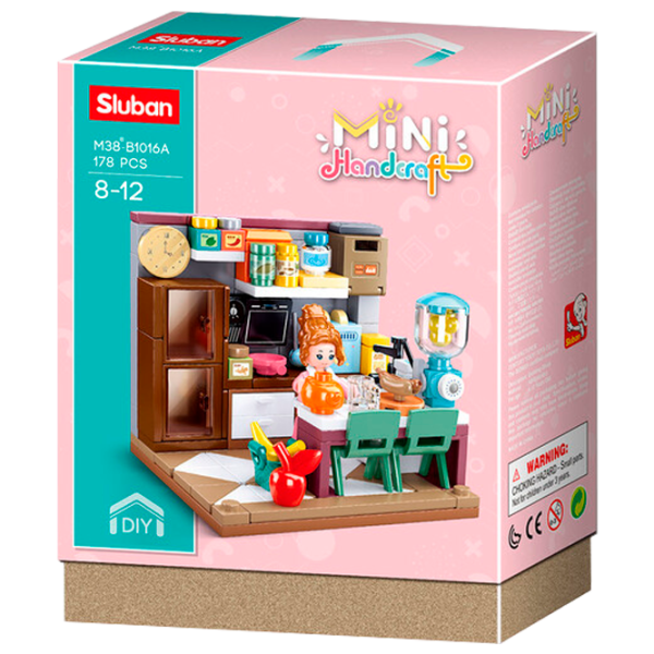 Constructor Sluban Kitchen Clasic/ Pink photo 1