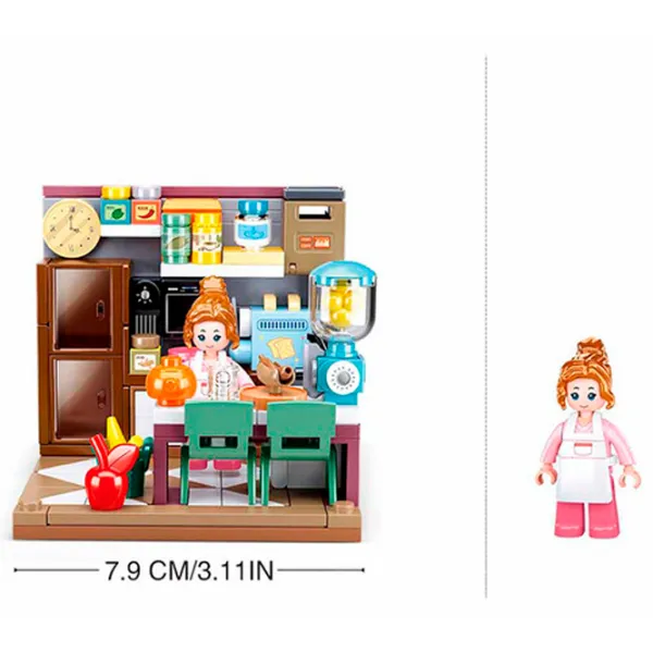 Constructor Sluban Kitchen Clasic/ Pink photo 2