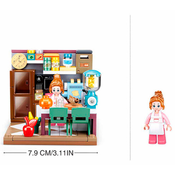 Constructor Sluban Kitchen Clasic/ Pink photo 2