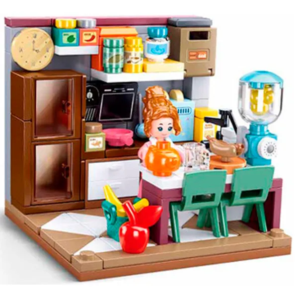 Constructor Sluban Kitchen Clasic/ Pink photo 4