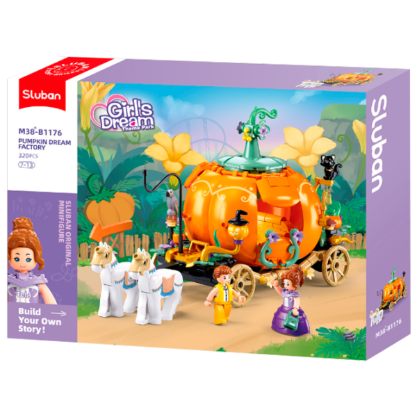 Constructor Sluban Pumpkin Dream Factory Clasic/ Orange photo 1