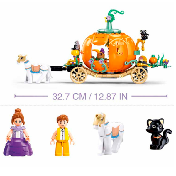 Constructor Sluban Pumpkin Dream Factory Clasic/ Orange photo 4