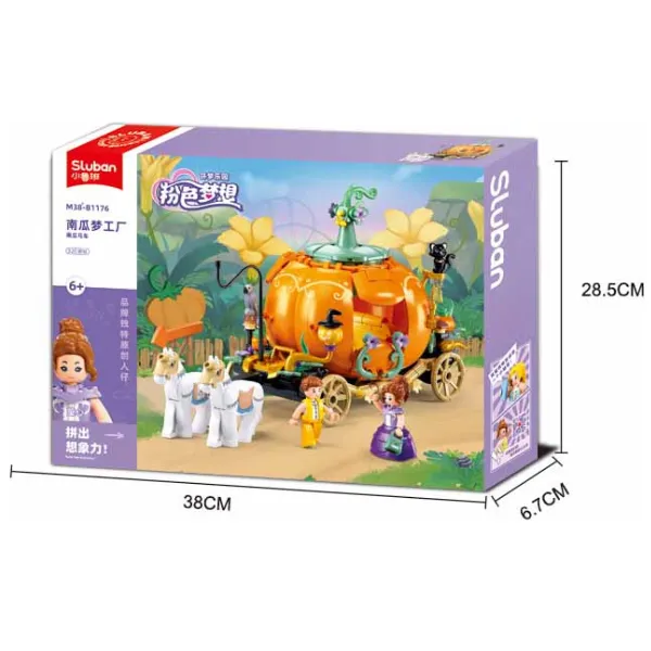 Constructor Sluban Pumpkin Dream Factory Clasic/ Orange photo 6