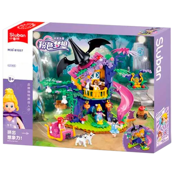 Constructor Sluban Magic Tree House Clasic/ Violet photo 1