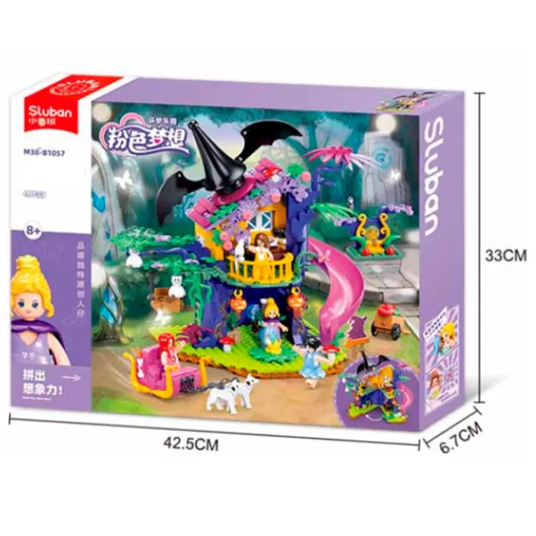 Constructor Sluban Magic Tree House Clasic/ Violet photo 7