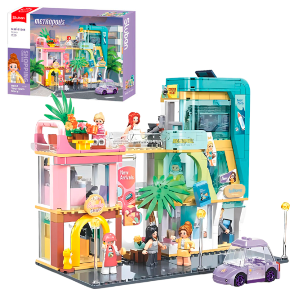 Constructor Sluban DC Department Store Clasic/ Violet photo 2