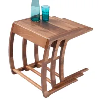 Набор журнальных столиков Dizayno Home TB-Prada Nest Walnut 082943 Коричневый