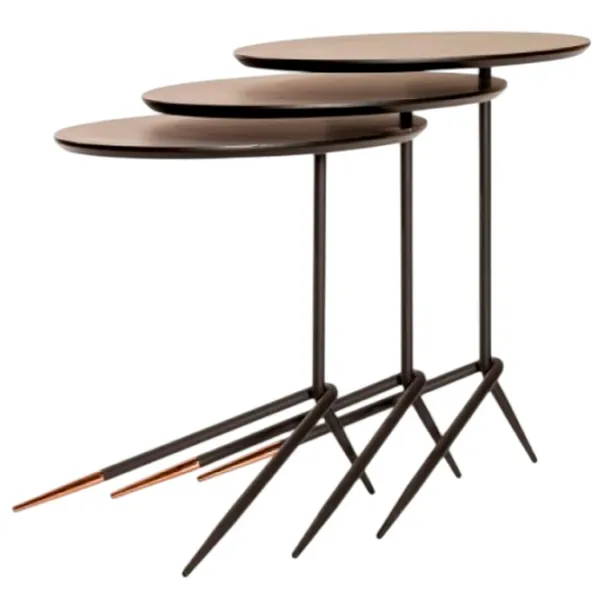 Набор журнальных столиков Dizayno Home TG-Bolero Nest 082952 Коричневый photo 1