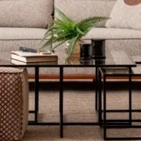 Măsuță de cafea Luxe Life Siena 083053 Black