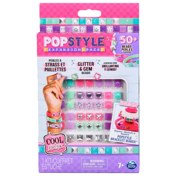 Set de creație Spin Master Pop Style Cool Maker 6068666 6+ / Multicolor Violet photo 1 Set de creație Spin Master Pop Style Cool Maker 6068666 6+ / Multicolor Violet photo 1