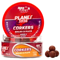 Boilies Senzor Planet CORKERS Fish Flour / 0.15 kg / 16 mm