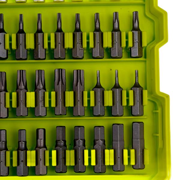 Набор бит Ryobi 5132003792 Количество в наборе - 127 photo 5
