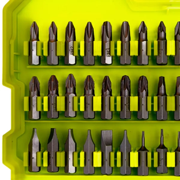 Набор бит Ryobi 5132003792 Количество в наборе - 127 photo 6