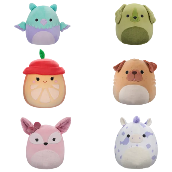 Jucărie moale Squishmallows Animals SQJW1219B W19B 3+ / Multicolor photo 1 Jucărie moale Squishmallows Animals SQJW1219B W19B 3+ / Multicolor photo 1