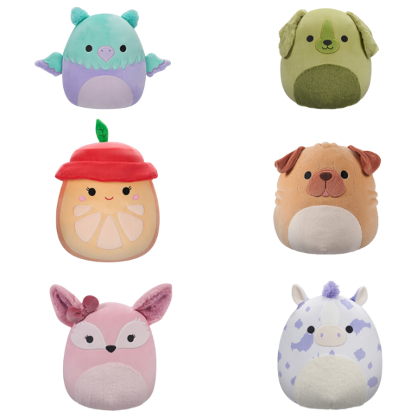 Jucărie moale Squishmallows Animals SQJW1219B W19B 3+ / Multicolor photo 1 Jucărie moale Squishmallows Animals SQJW1219B W19B 3+ / Multicolor photo 1