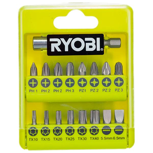 Набор бит Ryobi 5132002550 Количество в наборе - 17 photo 1