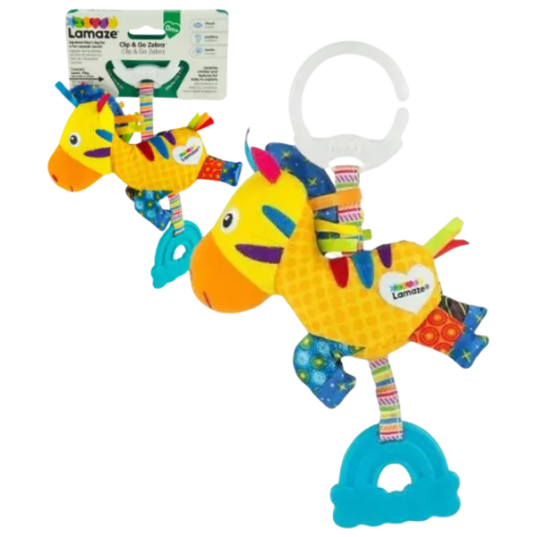 Jucărie moale Tomy Animals Zero T27528 0+ / Yellow photo 3