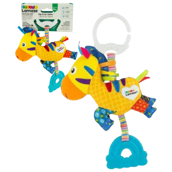 Jucărie moale Tomy Animals Zero T27528 0+ / Yellow photo 3