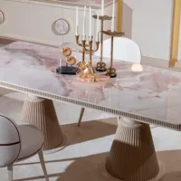 Masă de bucătărie fixă Luxe Life Belezza PAL/ Multicolor