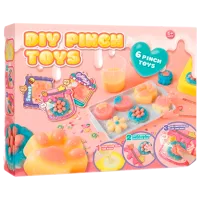 Креативный набор Essa Toys Pinch Toys Игрушки-антистресс 708B-70 6+ / Разноцветный Бежевый