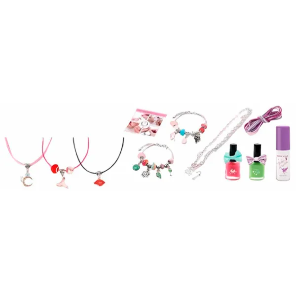 Set de creație Essa Toys Beaded Jewelry Fashion set 762-14 3+ / Multicolor Pink photo 2 Set de creație Essa Toys Beaded Jewelry Fashion set 762-14 3+ / Multicolor Pink photo 2