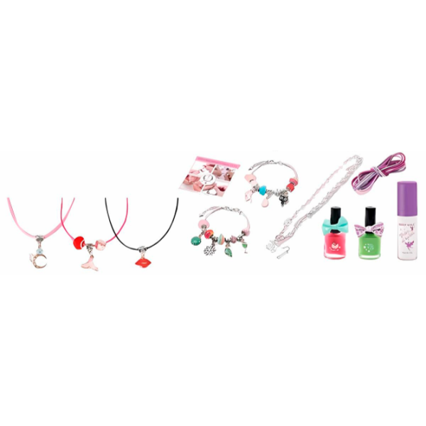Set de creație Essa Toys Beaded Jewelry Fashion set 762-14 3+ / Multicolor Pink photo 2 Set de creație Essa Toys Beaded Jewelry Fashion set 762-14 3+ / Multicolor Pink photo 2