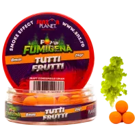 Boilies Senzor Planet Pop-Up Fumigenă Tutti Frutti / 0.025 kg / 8 mm