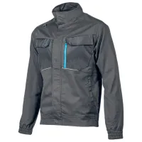 Jachetă de lucru pentru bărbați Hoegert HT5K814 M / 50 / Dark Gray
