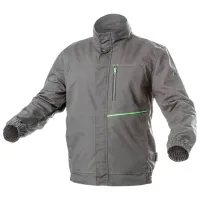 Рабочии халат для мужчин Hoegert HT5K800-1 M / 50 / Тёмно-серый