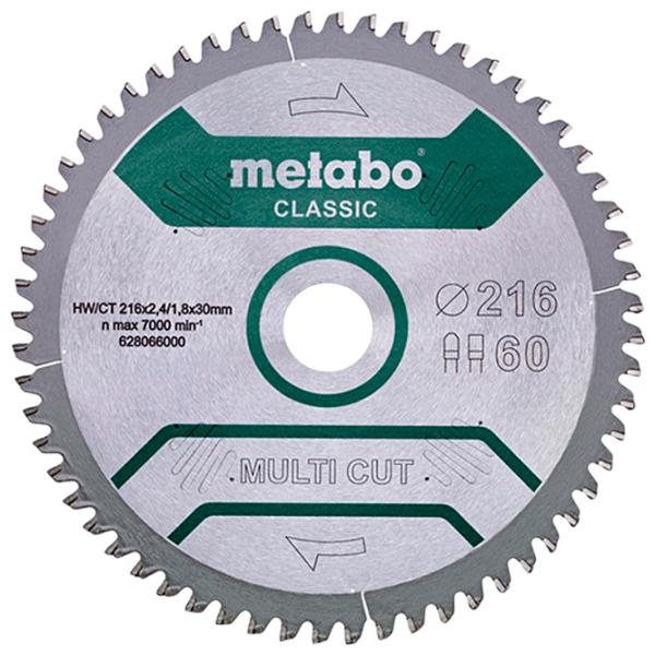 Циркулярный диск Metabo 628655000  photo 1 Циркулярный диск Metabo 628655000  photo 1