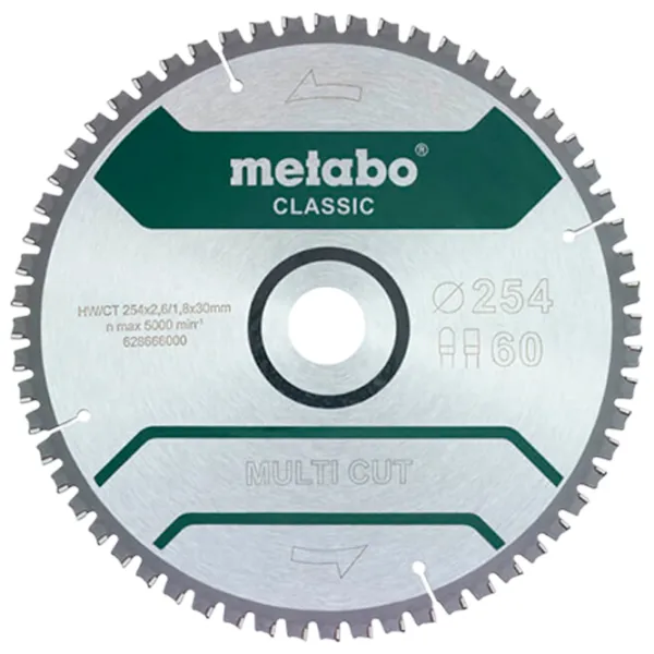 Циркулярный диск Metabo 628666000  photo 1