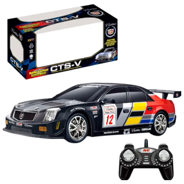 Машинка RC Cadillac CTS-V 866-1805B  / 2.4 ГГц / Желтый Черный photo 3 Машинка RC Cadillac CTS-V 866-1805B  / 2.4 ГГц / Желтый Черный photo 3