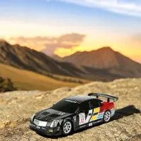 Mașină RC Cadillac CTS-V 866-1805B / 2.4 GHz / Yellow Black photo 6