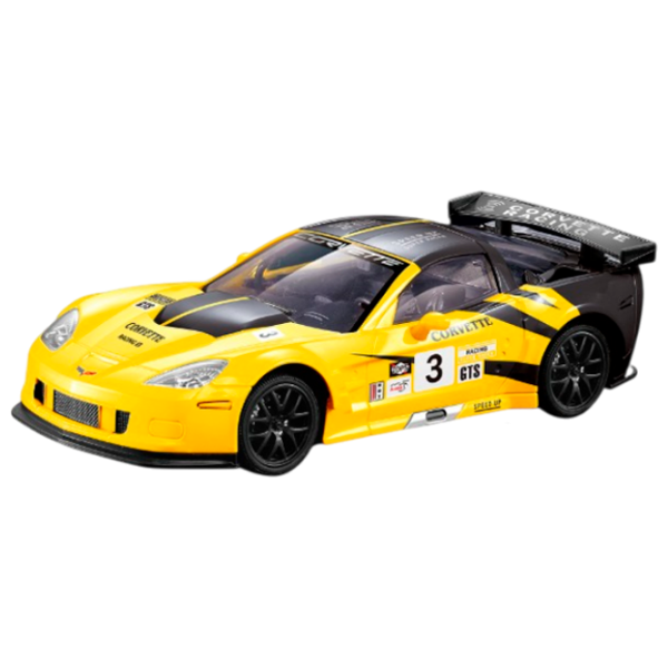 Mașină RC Corvette Racing C6R 866-1809B  / 2.4 GHz / Gray Yellow photo 1