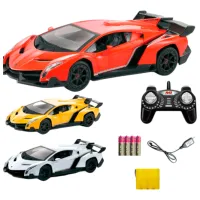 Mașină RC Lamborghini 866-1802B / 2.4 GHz / Gray Multicolor photo 7