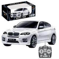 Mașină RC BMW X6 866-1001 / 2.4 GHz / Gray White photo 5