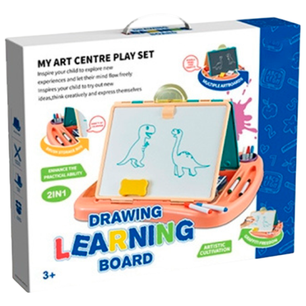 Креативный набор Board Games Drawing Learning Board My Art Centre Play Set 8830 3+ / Разноцветный Оранжевый photo 1