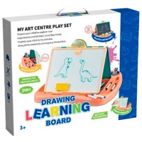 Set de creație Board Games Drawing Learning Board My Art Centre Play Set 8830 3+ / Multicolor Orange