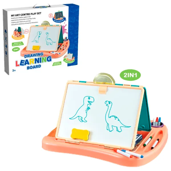 Креативный набор Board Games Drawing Learning Board My Art Centre Play Set 8830 3+ / Разноцветный Оранжевый photo 2
