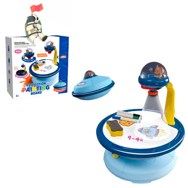 Set de creație Board Games Projection Painting Board Magical and Lovely 6636 3+ / Multicolor Blue photo 2