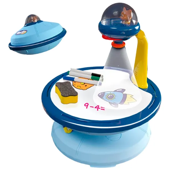 Set de creație Board Games Projection Painting Board Magical and Lovely 6636 3+ / Multicolor Blue photo 3