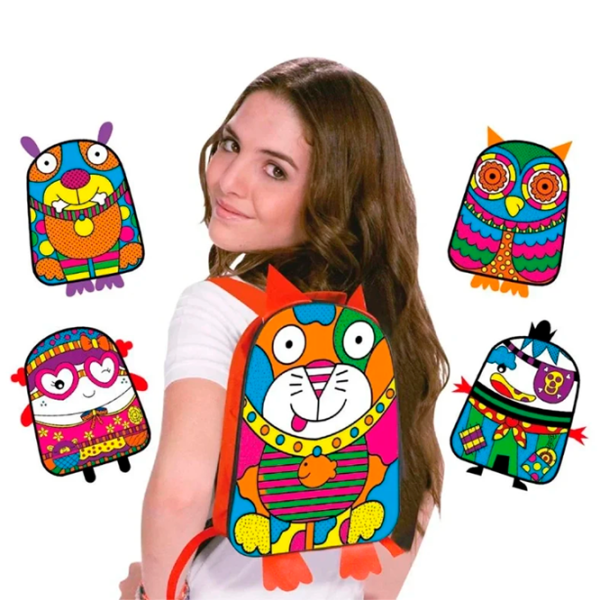 Set de creație Noriel Backpack Animals Pretty Pinky S00003845 6+ / Multicolor Pink photo 7 Set de creație Noriel Backpack Animals Pretty Pinky S00003845 6+ / Multicolor Pink photo 7